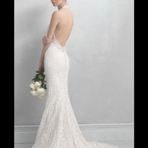 CLASSY LACE/DIAMOND MADISON JAMES WEDDING DRESS